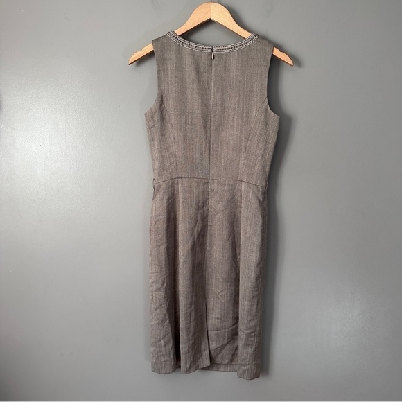 Antonio Melani Tan Beaded Sheath Dress - Picture 7 of 11